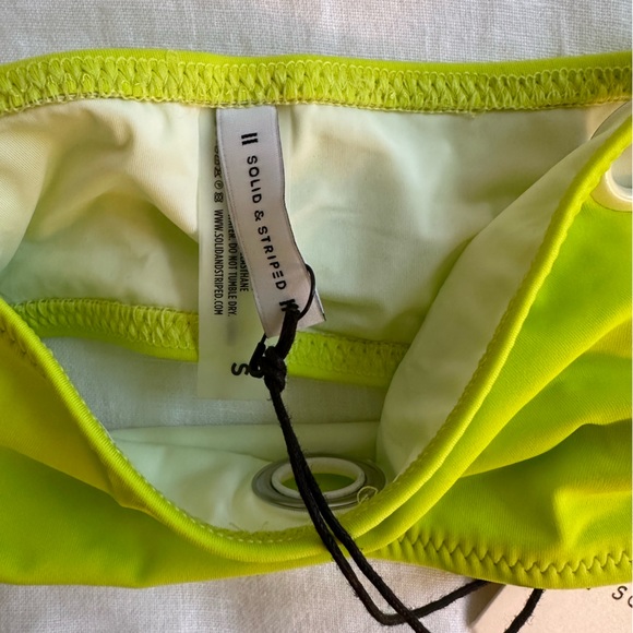 Solid & Striped Kiwi Green “Annabelle” Eyelet Bikini, NWT! - Picture 5 of 9